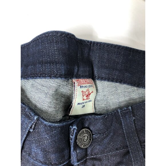 True Religion World Tour Stella Womens 28x32 Blue Denim Jeans Skinny NWT - Picture 8 of 8